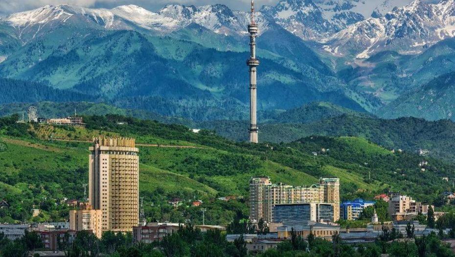 阿拉木图Уютная 2 Ком-Я Квартира В Центре Города, Район "Арбата"公寓 外观 照片